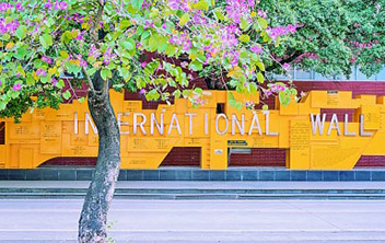 暨南大学万国墙